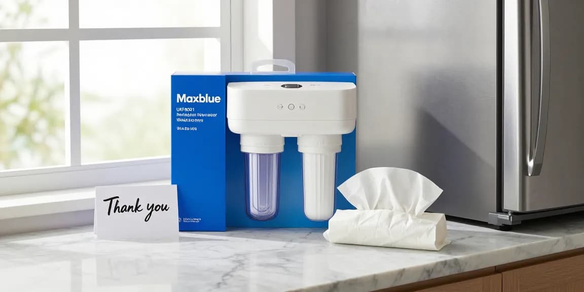 Maxblue UKF8001 Refrigerator Water Filter review for online shopping, showcasing best deals on e-commerce platforms.