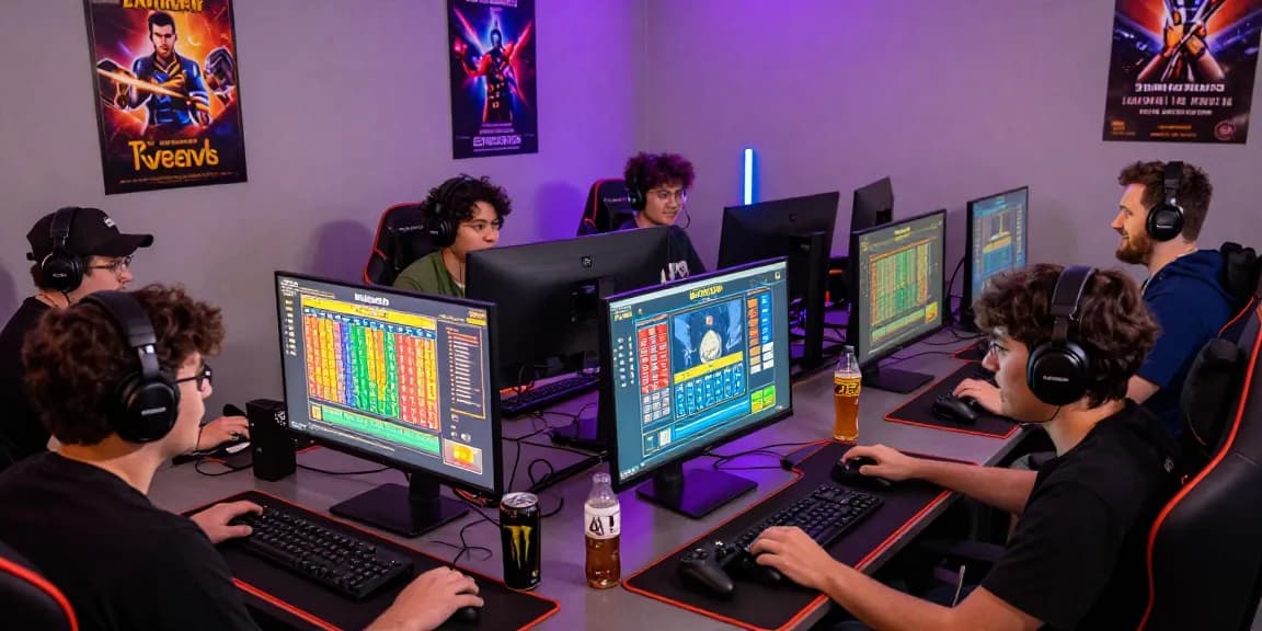 Para pemain terlibat aktif dalam permainan togel di platform diana4d, dengan suasana yang energik dan menyenangkan.