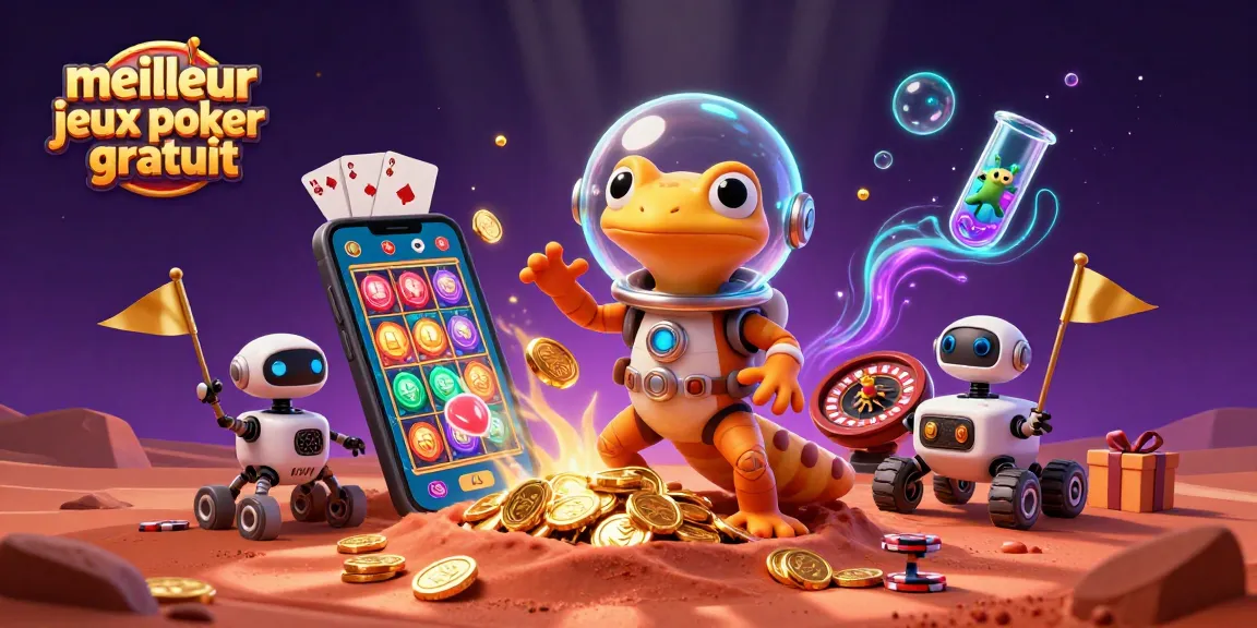 Jouez au meilleur jeux de poker gratuit avec des personnages dans un casino dynamique.