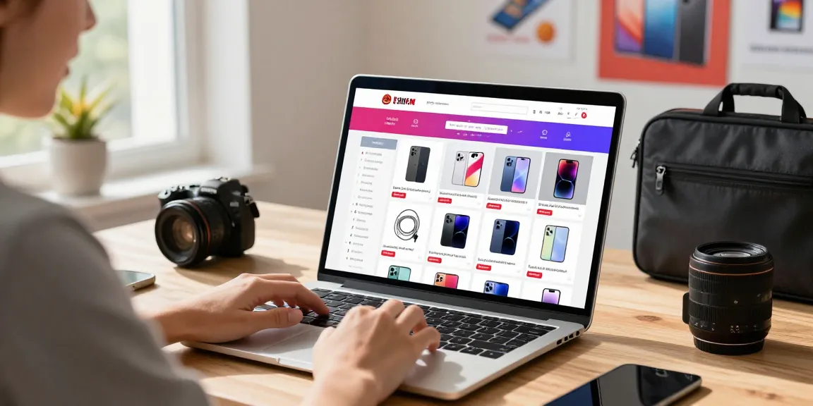 Pasar 88 menghadirkan suasana belanja online dengan produk elektronik dan aksesoris menarik.