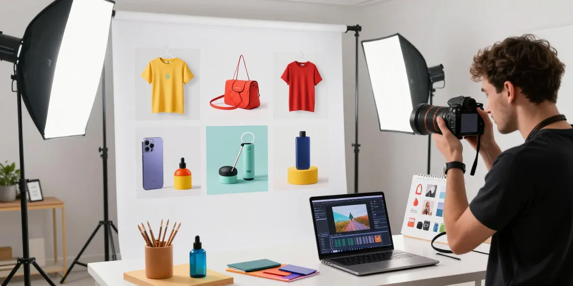 Foto ecommerce di alta qualità in uno studio professionale con attrezzature moderne.