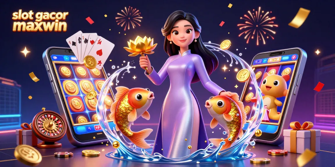 Terlibatlah dengan slot gacor maxwin melalui adegan kasino 3D yang berwarna-warni penuh dengan kegembiraan dan potensi kemenangan.