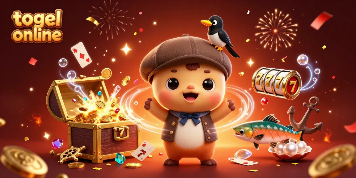 Menggali informasi togel online dengan kesenangan dalam ilustrasi kasino yang ceria.