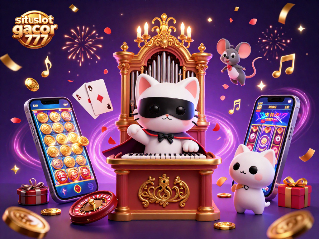 Experience the excitement of situs slot gacor 777 with engaging characters and dynamic slot game elements.