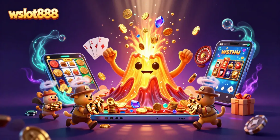 wslot888 menguji taktik taruhan dengan slot digital dan harta karun emas dalam ilustrasi permainan