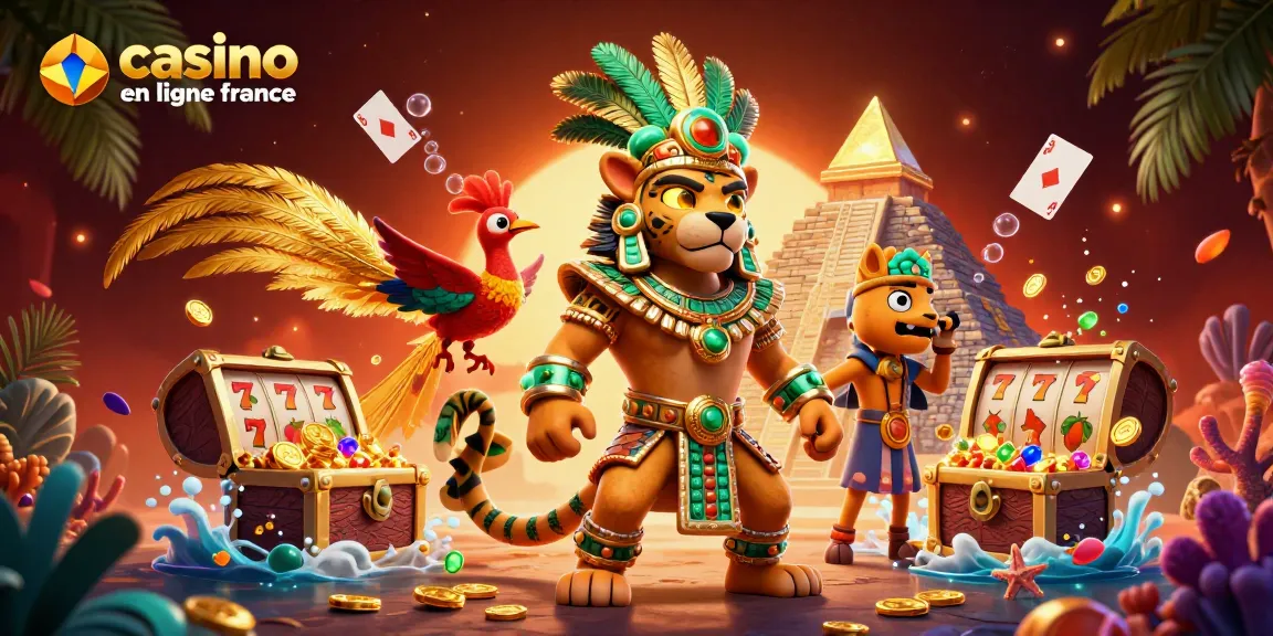 Jouez au casino en ligne France avec des machines à sous riches en couleurs et des personnages dynamiques.