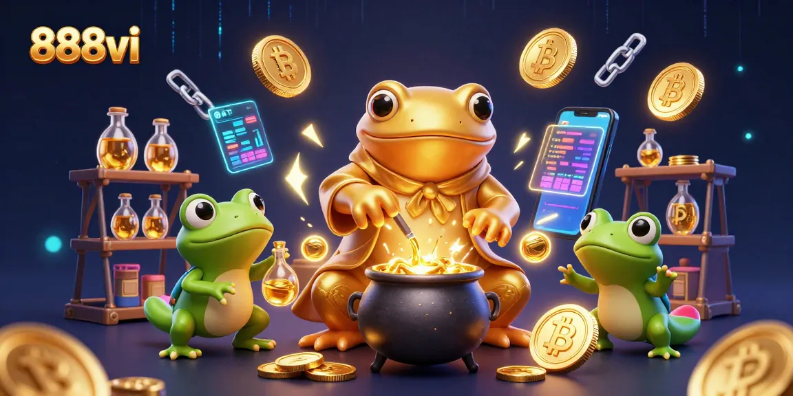 Engage in the magic of 888vi with enchanting casino alchemy amidst colorful elements