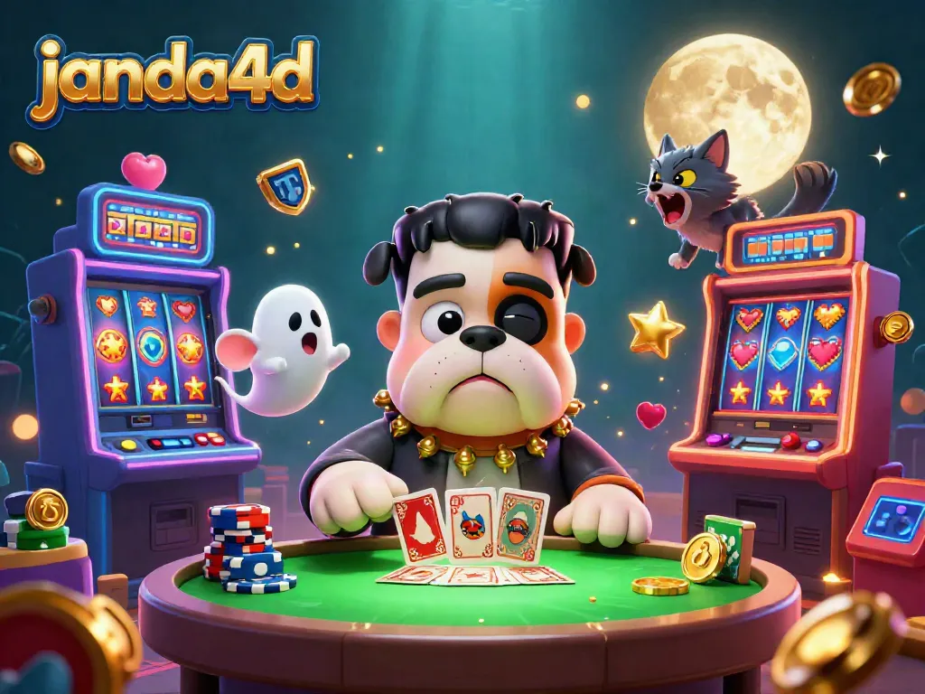janda4d menghadirkan pengalaman bermain slot online yang menyenangkan dengan elemen kartun 3D yang menarik.