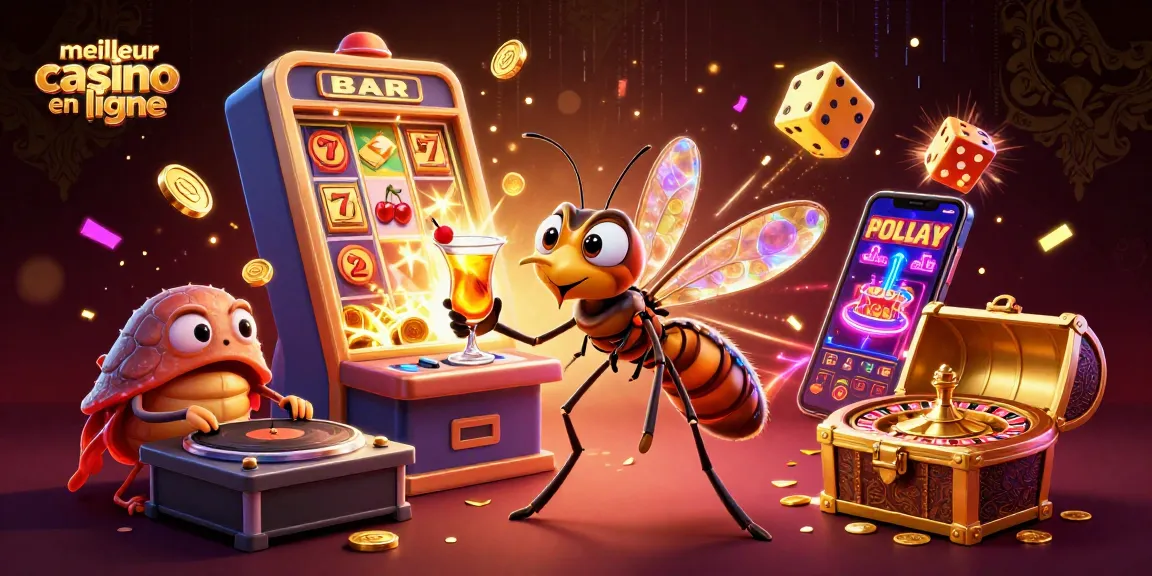 Plongez dans l'univers du meilleur casino en ligne avec des personnages captivants et des éléments de jeu dynamiques.