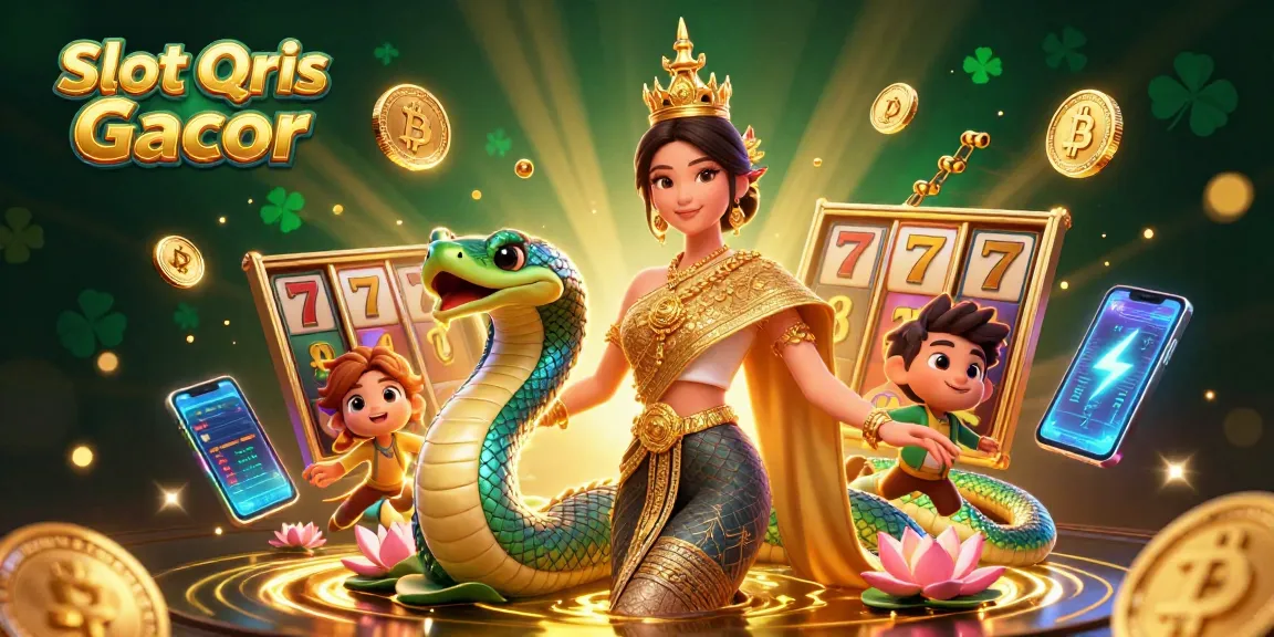 Experience the thrill of Slot Qris Gacor with vibrant visuals, dynamic elements, and gaming excitement.