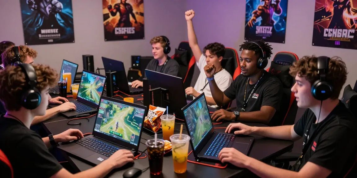 Gamer berkumpul di GOKIL33 untuk bermain game online di https://levitraps.com dengan suasana riang dan penuh semangat.