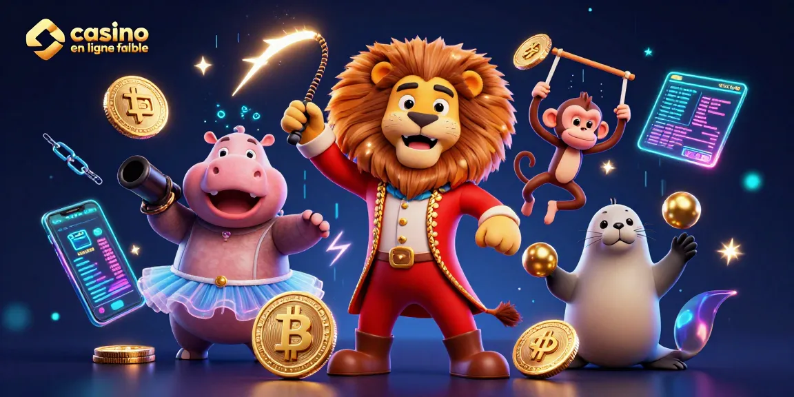 Jouer au casino en ligne fiable avec des personnages fascinants et des éléments dynamiques de crypto-monnaies.