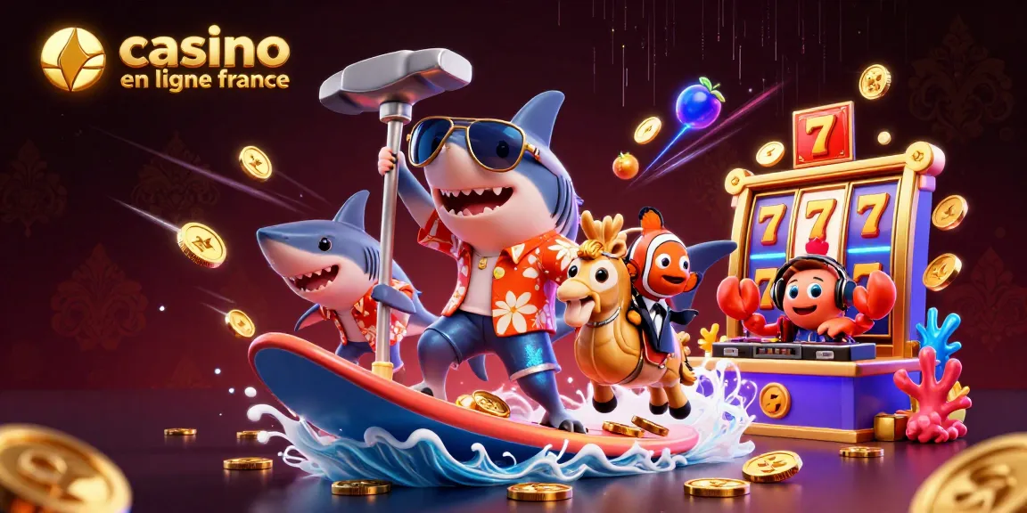 Jouez sur le casino en ligne France et découvrez des jeux captivants avec une ambiance festive