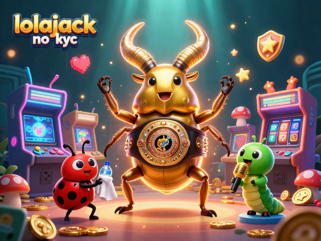 Engage with lolajack no kyc in a vibrant casino-themed showdown featuring dynamic 3D characters.