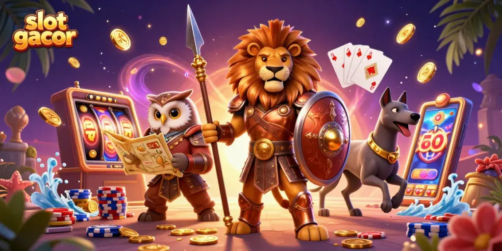 Slot gacor menawarkan pengalaman yang mendebarkan dengan mesin slot terbaru dan karakter fantastis.