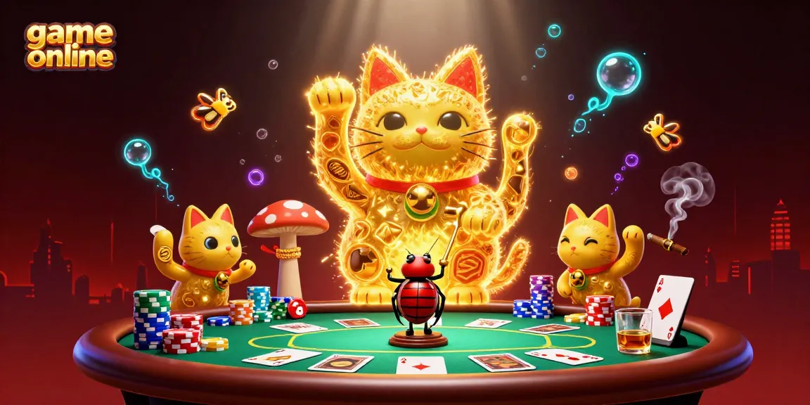 Experience thrilling gameplay in a dynamic game online scene with vibrant casino elements.