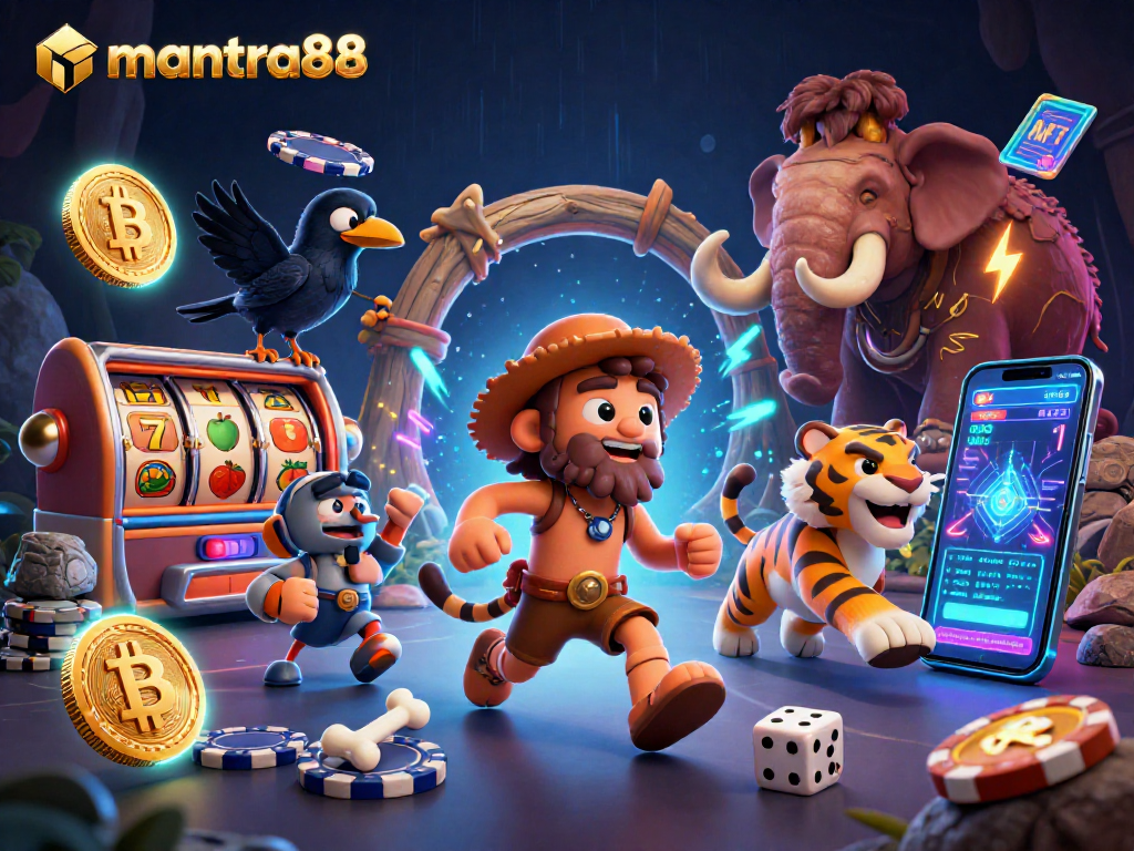 Engage in thrilling gameplay at mantra88 with vibrant slot reels and crypto rewards