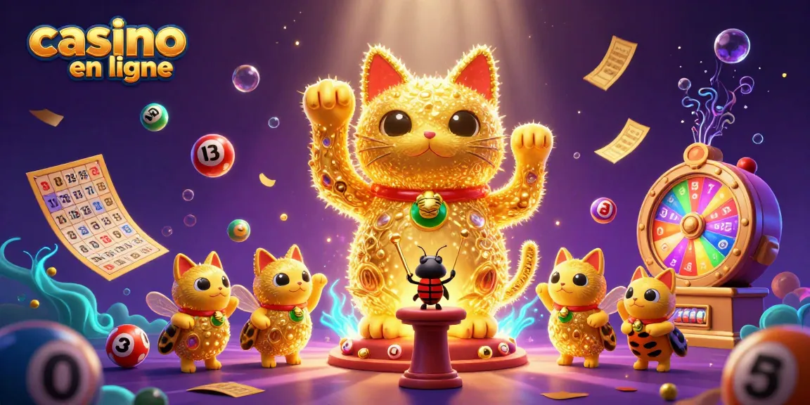 Jouez sur un casino en ligne et profitez de l'excitation des jeux dans une scène immersive.