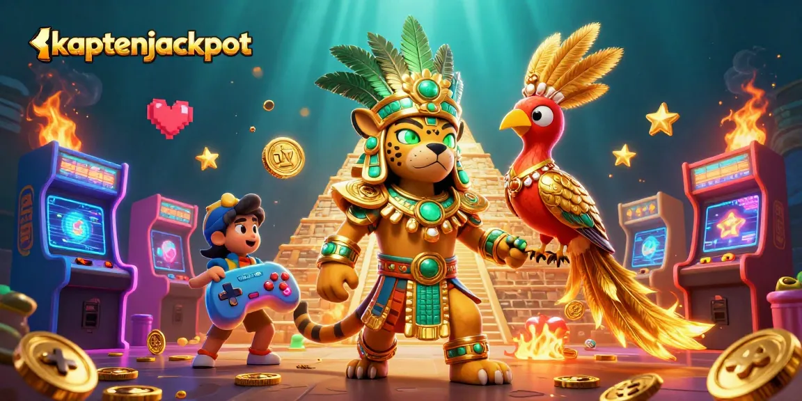 Join the excitement at kaptenjackpot with vibrant characters and magical gaming elements