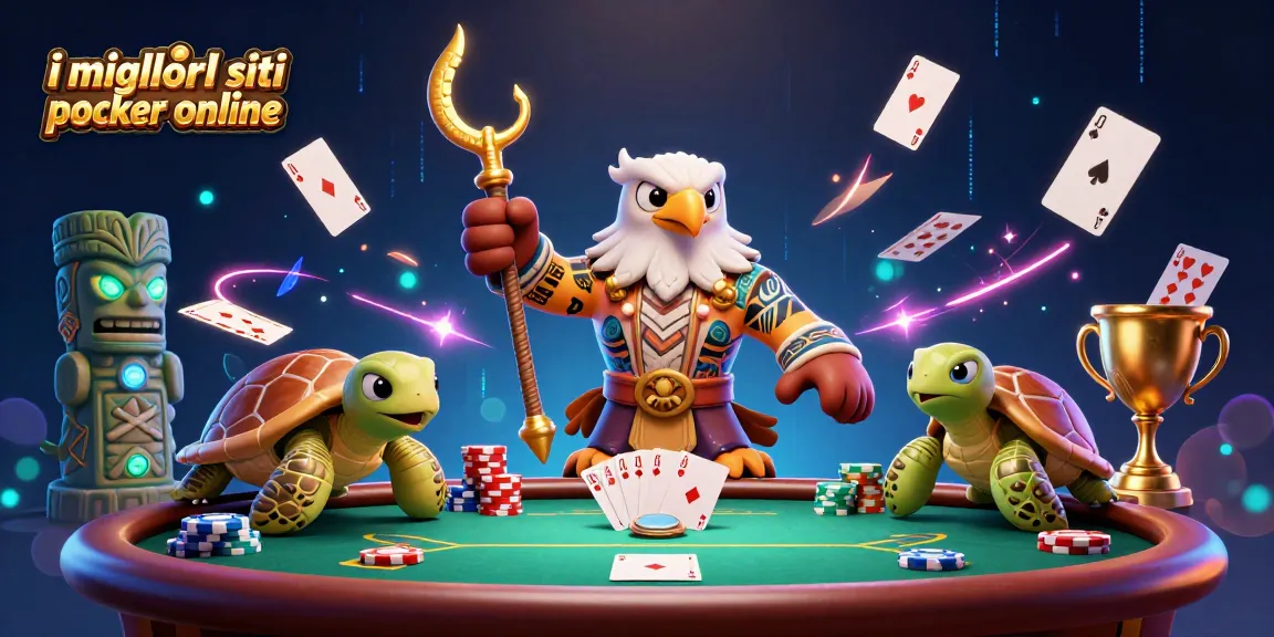 Gioca ai migliori siti poker online con tavoli da poker e mazzi di carte nei migliori tornei.