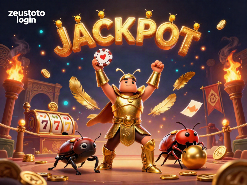 Engage with zeustoto login through exciting online gambling entertainment in a vibrant casino scene.